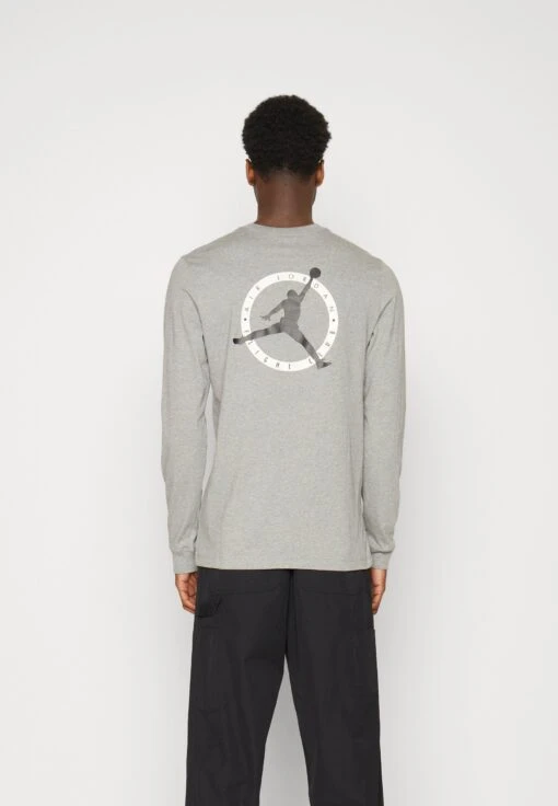 Jordan Crew - Long Sleeved Top - Carbon Heather/Black -Jiaxin Sport Shop 01b012391c244a4e9722b163c2df4503 scaled