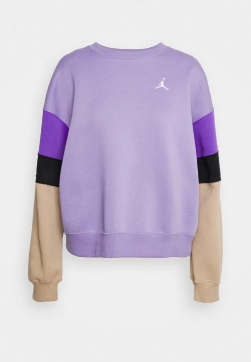 Jordan Crew - Sweatshirt - Sky/Light Purple/Desert/White -Jiaxin Sport Shop 051dcd3f4f894af689c02b213d60fc2b scaled