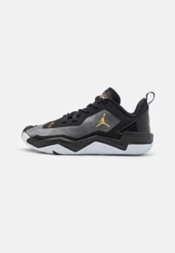 Jordan One Take 4 - Basketball Shoes - Black/Metallic Gold/White