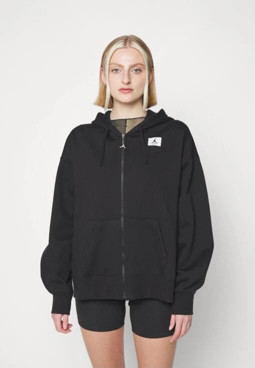 Jordan Zip-Up Sweatshirt - Black -Jiaxin Sport Shop 066218f9dcd942beb9ce1c3060457522 scaled
