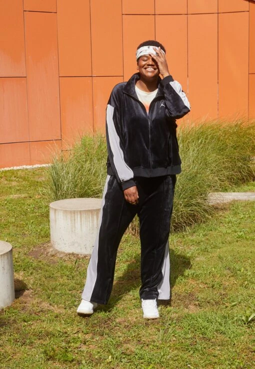 Jordan Flight - Zip-Up Sweatshirt - Black/Cement Grey/Sail -Jiaxin Sport Shop 076a9a03466240ff9a2e1783a74e3e1f scaled