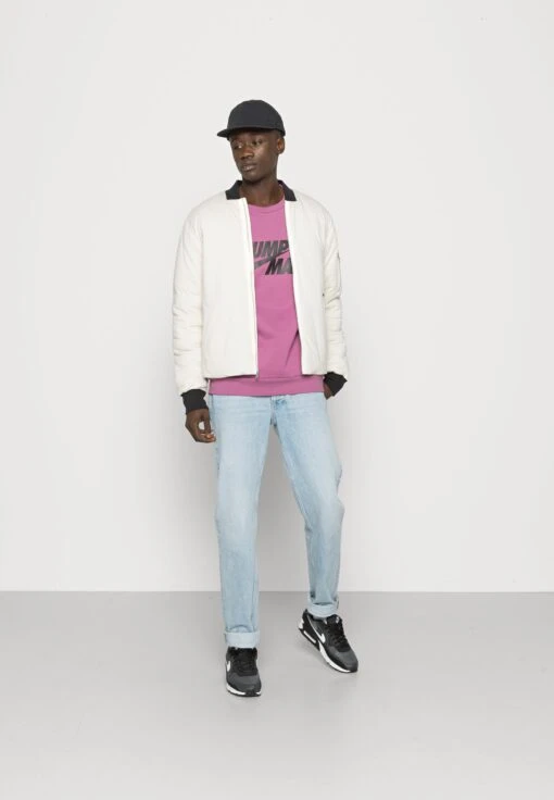 Jordan Crew - Sweatshirt - Light Bordeaux/Black -Jiaxin Sport Shop 0966829f8bb146d2a0a251fcec2bfebe scaled
