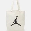 Jordan Jan Tote Bag - Drawstring Sports Bag - Natural Canvas -Jiaxin Sport Shop 0bed19efe16440e49fa7020efe8f592c