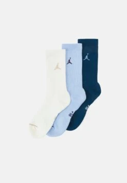 Jordan Everyday Max Crew 3 Pack - Sports Socks - Royal Tint/Sky Purple/Sky Blue/Sail/Hemp
