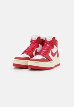 Air Jordan 1 Elevate Mid - High-Top Trainers - Summit White/Red/Coconut Milk -Jiaxin Sport Shop 0fc4781945b0452e946728d0e7fce5f5
