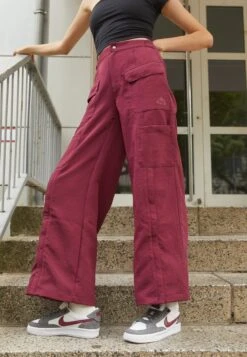 Jordan Utility Pant - Cargo Trousers - Cherrywood Red/Canyon Pink