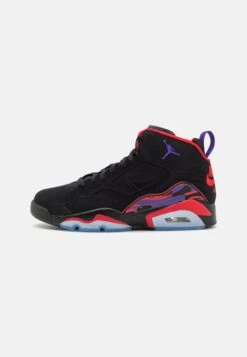 Jordan High-Top Trainers - Black/Dark Concord/Universal Red/Anthracite