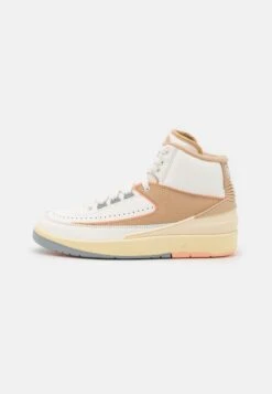 Wmns Air Jordan 2 Retro - High-Top Trainers - Sail/Desert/Sunset Haze/Muslin