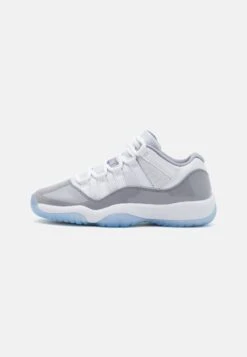 Jordan Air 11 Retro Low Unisex - Basketball Shoes - White/University Blue/Cement Grey