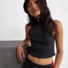 Jordan Mock Tank - Top - Black
