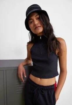 Jordan Mock Tank - Top - Black