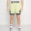 Jordan Short - Sports Shorts - Lemon Chiffon/Black/White