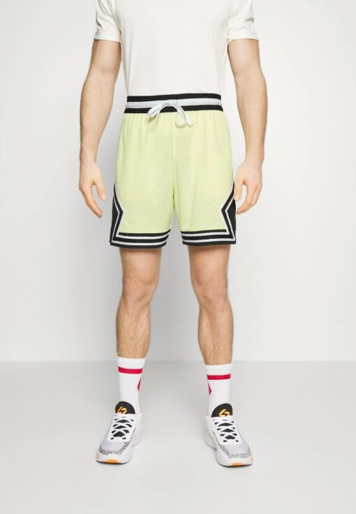 Jordan Short - Sports Shorts - Lemon Chiffon/Black/White -Jiaxin Sport Shop 151fd1845f5f4d4d98cb829921dff313 scaled
