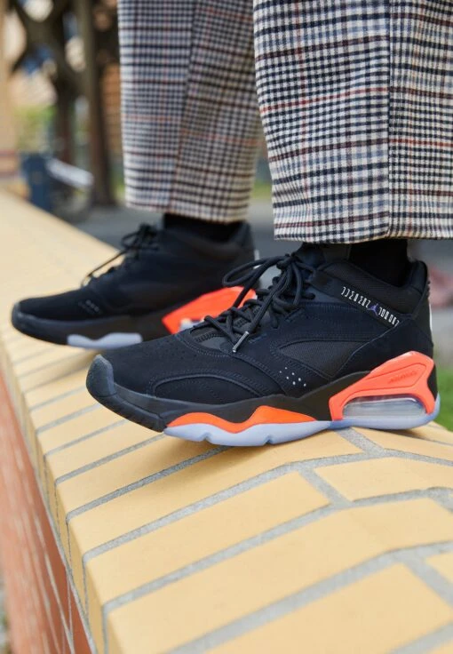 Jordan Lane - High-Top Trainers - Black/Dark Concord/Infrared 23 -Jiaxin Sport Shop 16322c8f80574079a8a20b0f61cab92d scaled