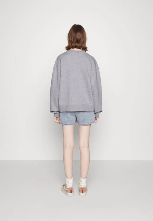 Jordan W J Brkln Flc Crew - Sweatshirt - Dark Grey Heather/White -Jiaxin Sport Shop 1a199c7486114e66b57825e341c6da9b scaled