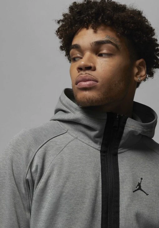 Jordan Air - Zip-Up Sweatshirt - Dark Grey Heather Black -Jiaxin Sport Shop 1add2b6ab1764d329e72eeb5bad28993 scaled