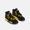 Air Jordan 4 Retro - High-Top Trainers - Black/White/Tour Yellow -Jiaxin Sport Shop 1b2de94cd8334879a07b7f413a7fcfb7