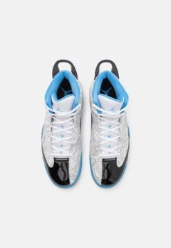 Air Jordan Dub Zero - High-Top Trainers - White/Legend Blue/Black/Neutral Grey -Jiaxin Sport Shop 1b47011ed3ec420d9f101cd948cb3161