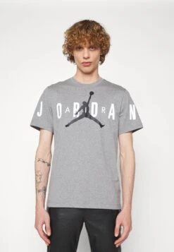 Jordan Air Stretch Crew - Print T-Shirt - Grey -Jiaxin Sport Shop 1f3ebd15f1714bf8b85a08d35efb26b8