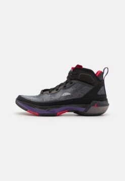 Jordan Air Xxxvii - Basketball Shoes - Black/True Red/Club Purple/Dark Charcoal
