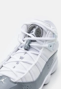 Jordan 6 Rings - High-Top Trainers - White/Cool Grey -Jiaxin Sport Shop 215006b3d78644bfb952a2e1a6164f86