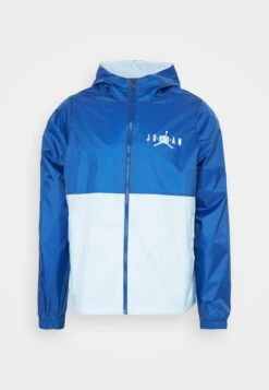 Jordan Jacket - Windbreaker - True Blue/Ice Blue -Jiaxin Sport Shop 2165b7f39eba42ae8c5c26ba7a07793f