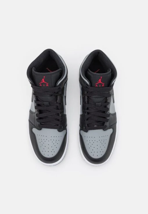 Air Jordan 1 Mid - High-Top Trainers - Black/Gym Red/Particle Grey/White -Jiaxin Sport Shop 21f07e04648d45c38004cd91bd127c5b scaled