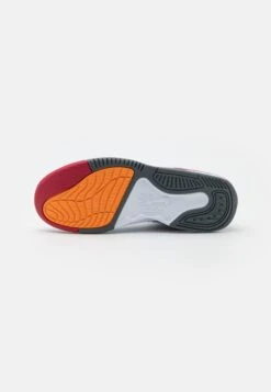 Jordan Max Aura 5 - High-Top Trainers - White/Vivid Orange/Cardinal Red/Light Graphite -Jiaxin Sport Shop 24be360b2e5844e69cc45a1db4bafbff