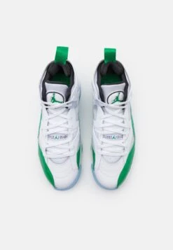 Jordan Jumpman Two Trey - High-Top Trainers - White/Lucky Green/Black -Jiaxin Sport Shop 26f4588f429b409b92ac26577341b6c2