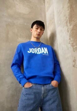 Jordan M J Flt Gfx Flc Crew - Sweatshirt