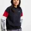 Jordan Crew - Sweatshirt - Black/Grey Heather/White