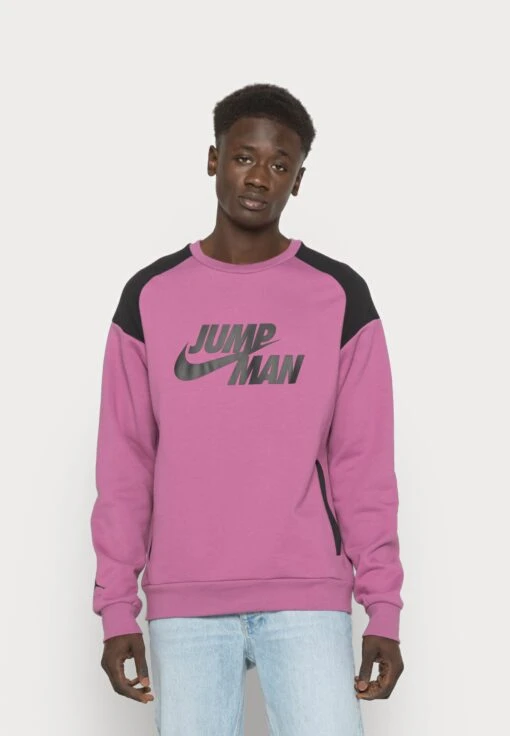 Jordan Crew - Sweatshirt - Light Bordeaux/Black -Jiaxin Sport Shop 29b2097992c34086bae585c232fab559 scaled