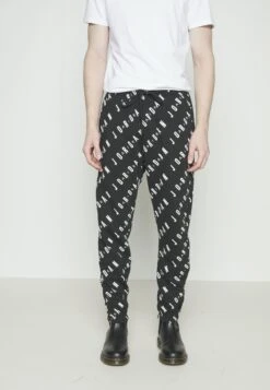 Jordan M J Ess Aop Gfx Flc- Tracksuit Bottoms - Black