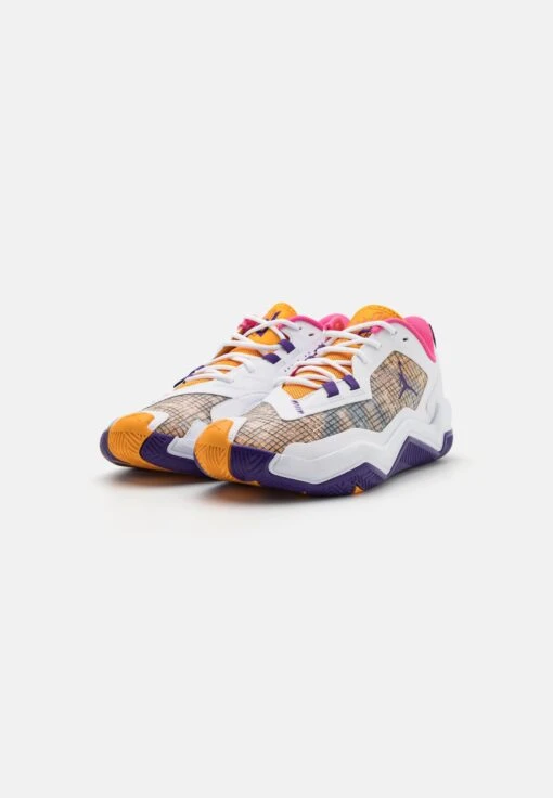 Jordan One Take 4 - Basketball Shoes - White/Court Purple/Canyon Gold/Pinksicle -Jiaxin Sport Shop 2d501cd74f594921bc9fc8945a1c599a scaled