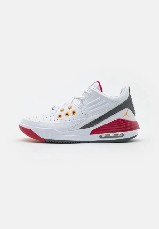 Jordan Max Aura 5 - High-Top Trainers - White/Vivid Orange/Cardinal Red/Light Graphite -Jiaxin Sport Shop 2dcdbb00832a4641ba7281f5c3856e3e scaled