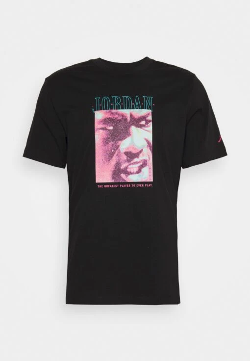 Jordan Brand Crew - Print T-Shirt - Black/Polarized Blue -Jiaxin Sport Shop 30503e770ecd42abbf33bc9799a08600 scaled