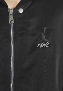 Jordan Rnegde- Bomber Jacket - Black -Jiaxin Sport Shop 309a4637e06f42a8bdaf5b9cc6198639