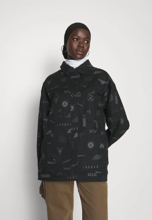 Jordan Trucker - Short Coat - Black -Jiaxin Sport Shop 312e8c33366a464f99a2d185f82b45d8 scaled