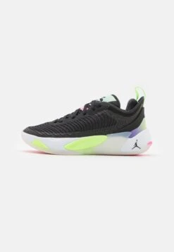 Jordan Luka 1- Basketball Shoes - Black/Lime Glow/Green Glow