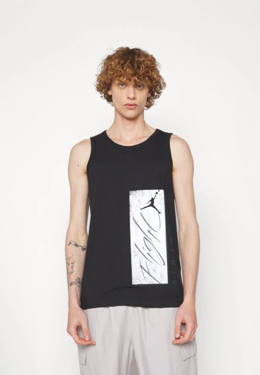 Jordan Ess Tank - Top - Black/White -Jiaxin Sport Shop 330409759a304502b17a55cbaa65abcb scaled