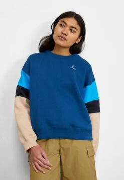 Jordan Crew - Sweatshirt - Sky Blue/Desert/White