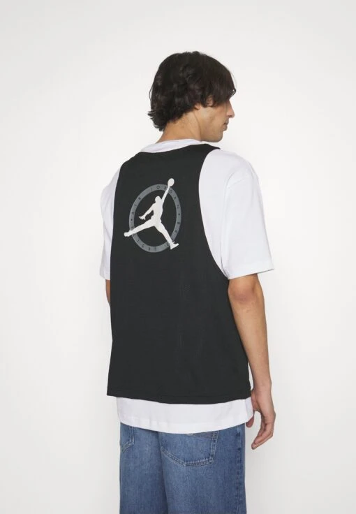Jordan Print T-Shirt - White/Black -Jiaxin Sport Shop 36f5b4704b8547fbbf1a019a59318fdc scaled