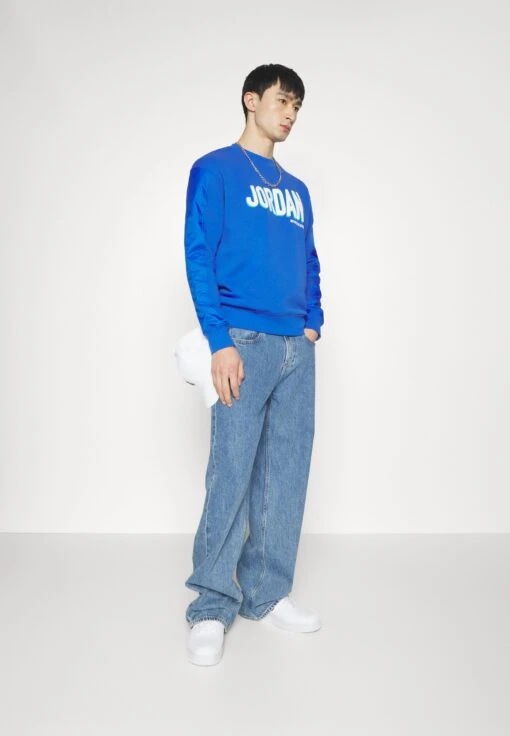 Jordan M J Flt Gfx Flc Crew - Sweatshirt -Jiaxin Sport Shop 371b65010b0640579918f99082262aeb scaled