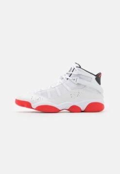 Jordan 6 Rings - High-Top Trainers - White/Universal Red/Black
