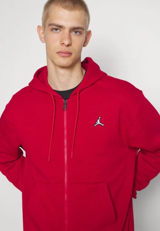 Jordan Hoodie - Zip-Up Sweatshirt - Gym Red/White -Jiaxin Sport Shop 3a0046ad57cd4fbba79699ee4df41734 scaled
