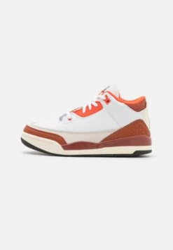 Jordan 3 Retro Se Unisex - Basketball Shoes - White/Black/Mars Stone/Team Orange