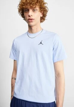 Jordan Brand Crew - Print T-Shirt - Royal Tint/Baltic Blue/Black)