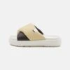 Jordan Sophia Slide - Mules - Shadow Brown/Team Gold/Sail