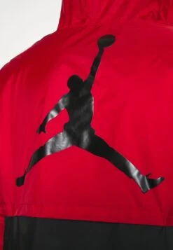 Jordan Jacket - Windbreaker - Gym Red/Black -Jiaxin Sport Shop 3f0af96676804ef298d731bee7da9893