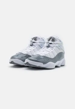 Jordan 6 Rings - High-Top Trainers - White/Cool Grey -Jiaxin Sport Shop 3fd01a6895e443e58148f8ea4db2acab